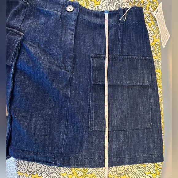 NWT Haveone Womens Blue Jean skirt.   Size Med. Super Cute. - Picture 4 of 7